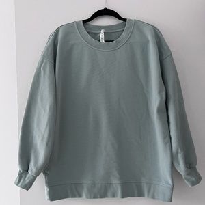 Lululemon Crew Neck Oversized Sweater - Mint Green